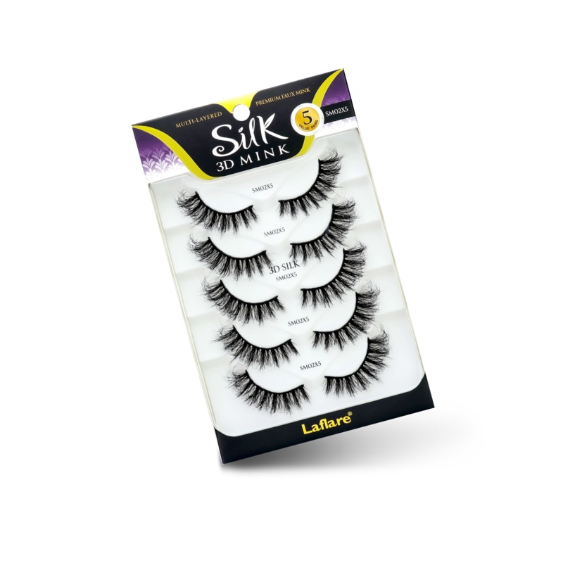 3D SILK MINK 5 PAIRS VALUE PACK