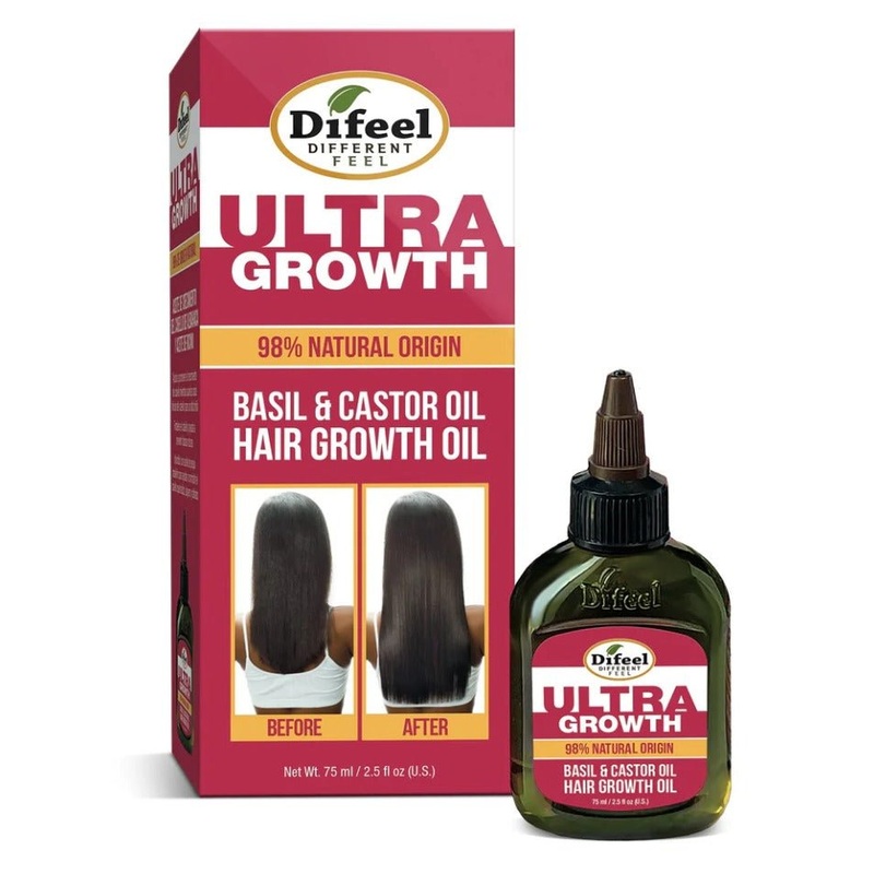 98% Natural Origin – Ultra Growth Basil & Castor Hair Growth Oil
