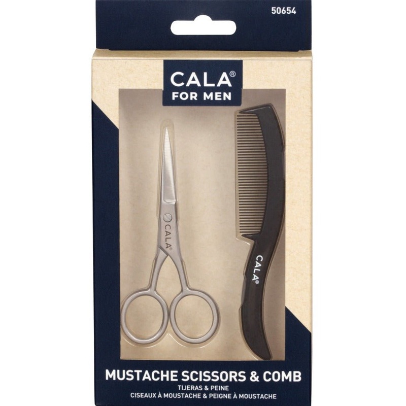 Mustache Scissors & Comb Set AD885633186323