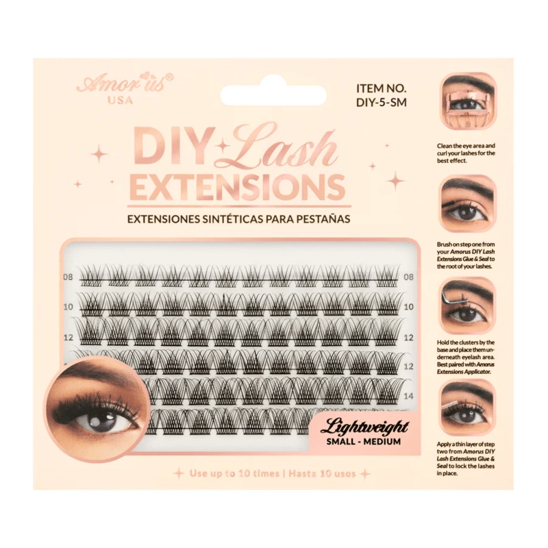 5-Diy Lash Extensions (Small-Medium)