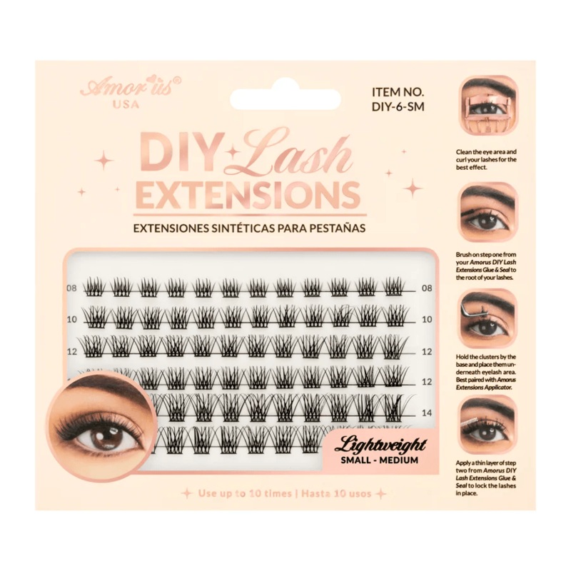 6-Diy Lash Extensions (Small-Medium)