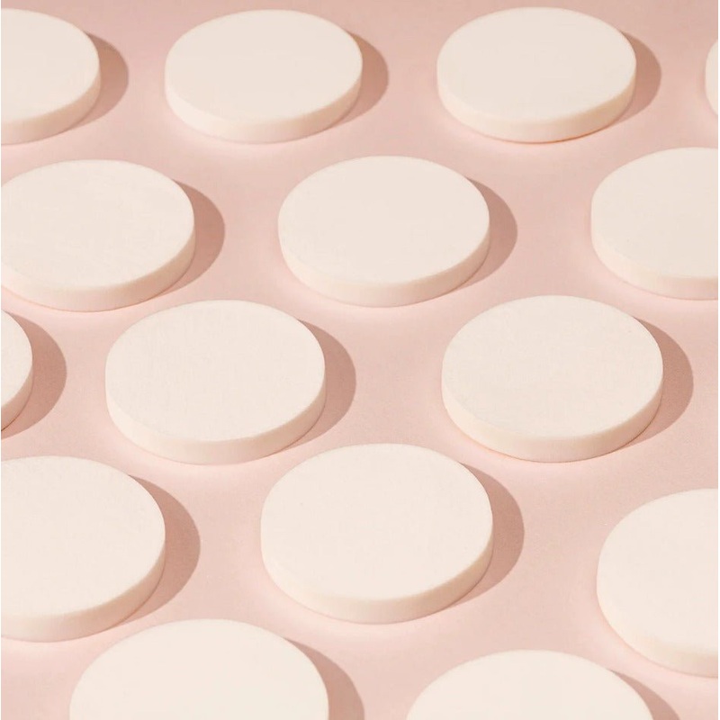 6 Pc Round Makeup Sponge