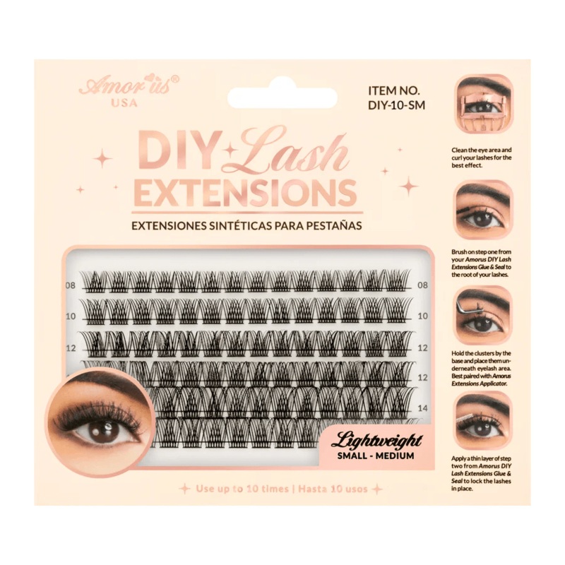 10- Diy Lash Extensions (Small-Medium)
