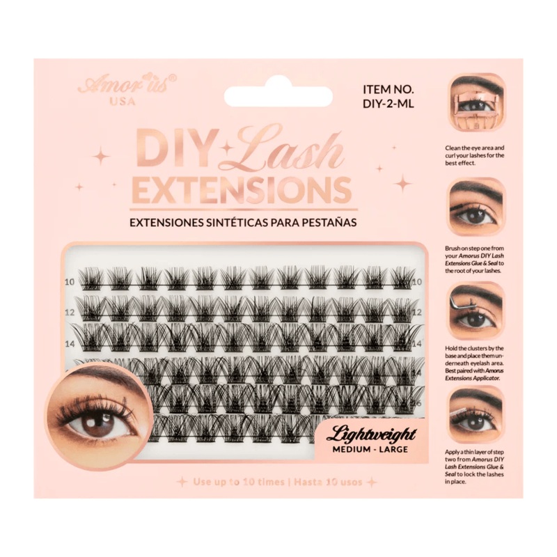 2-Diy Lash Extensions (Medium-Large)