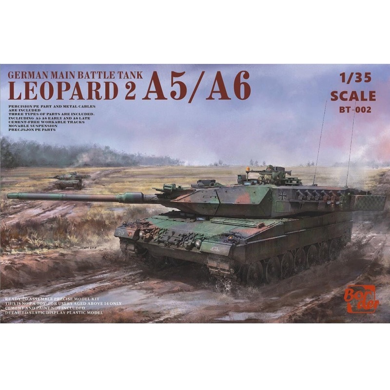 German Main Battle Tank Leopard 2 A5/A6