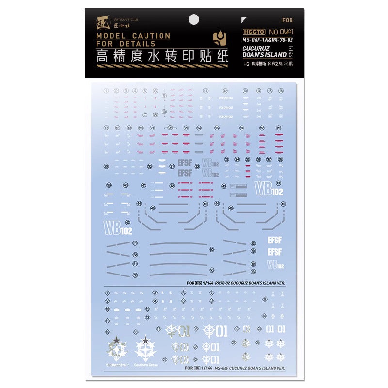 Artisan’s Club HG Cucuruz Doan’s Island Water Decal