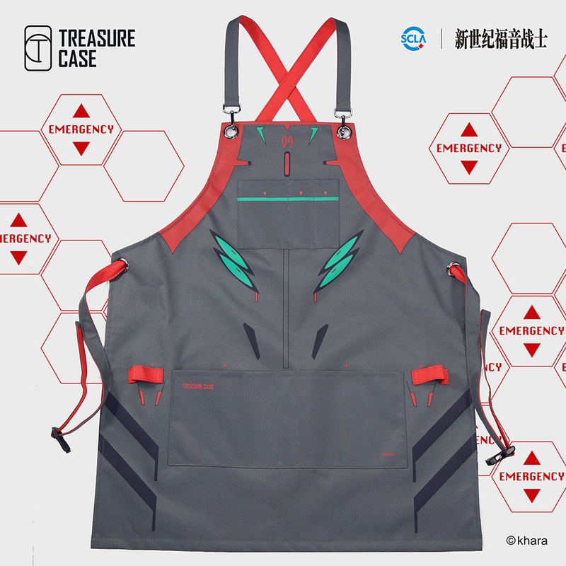 Treasure Case Evangelion Rei EVA 09 Work Apron(One size)