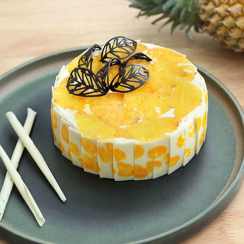Pineapple Mousse Cake