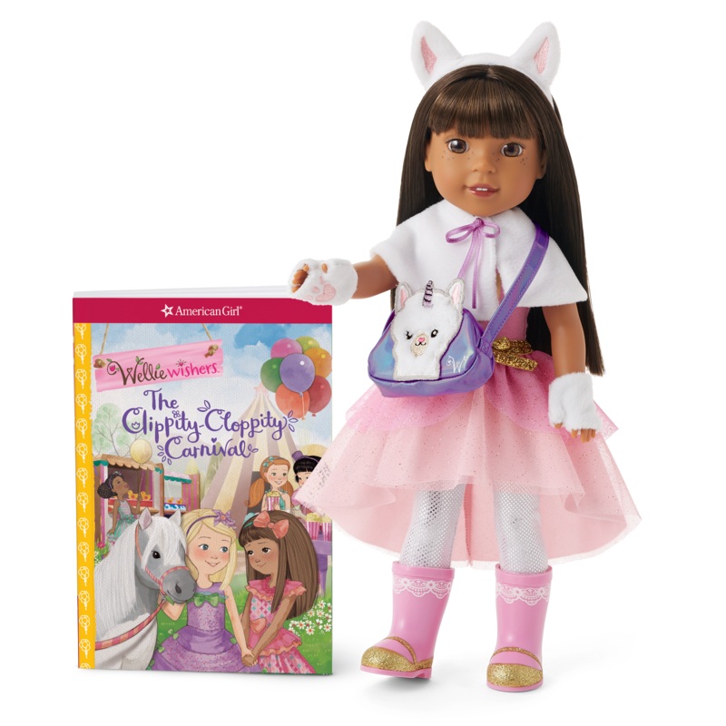 Ashlyn Doll, Book & Magical Llamacorn Accessories