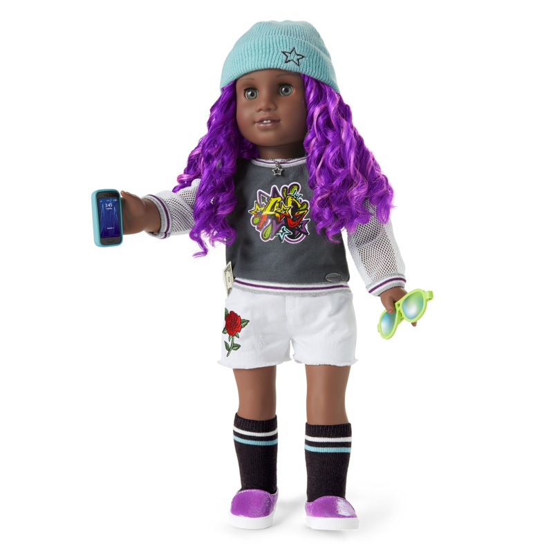 Truly Me Doll #91 in Girly Graffiti + Chic & Stylish Accessories