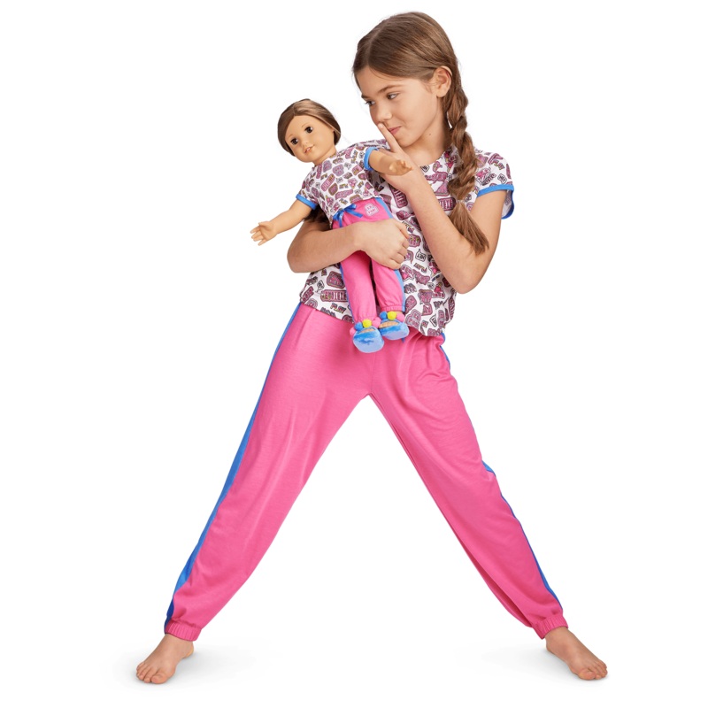 Talk All Night Pajamas for Girls & 18-inch Dolls