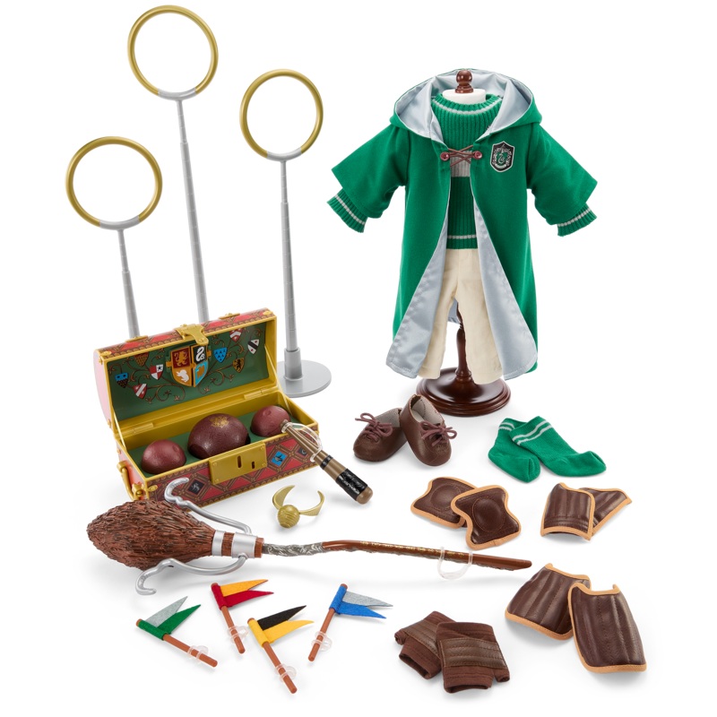 American Girl Slytherin Quidditch Bundle