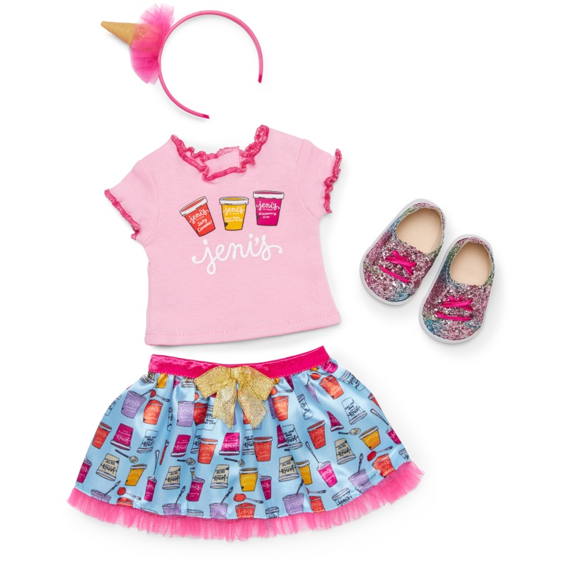 American Girl x Jeni’s Just Add Sprinkles Outfit for 18-inch Dolls