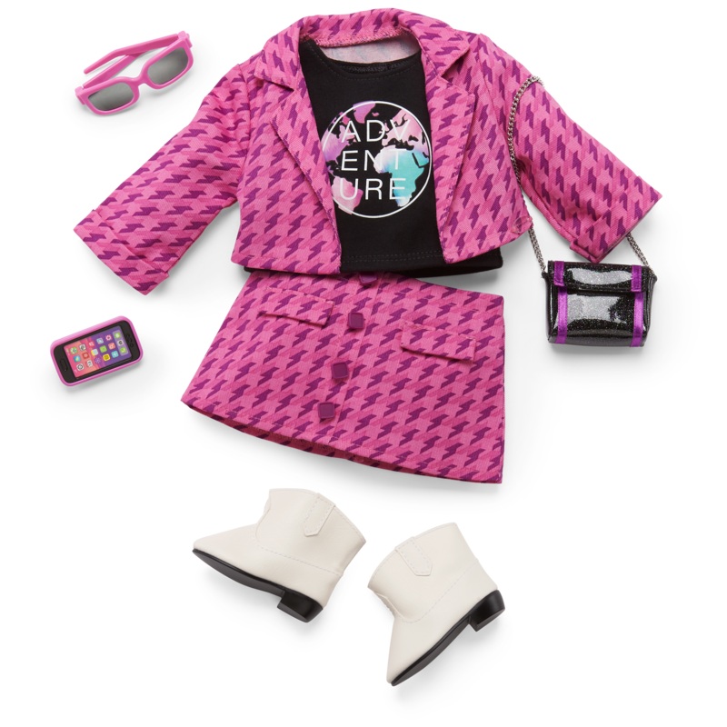 Fun in the City Travel Outfit for 18-inch Dolls