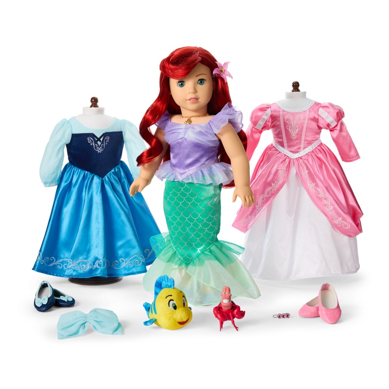 American Girl Disney Princess Ariel Doll Story Bundle