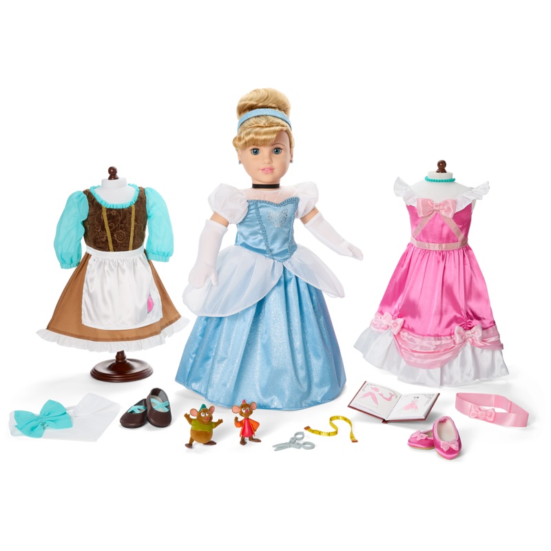 American Girl Disney Princess Cinderella Doll Story Bundle