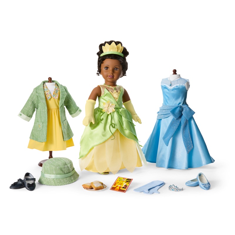 American Girl Disney Princess Tiana Doll Story Bundle