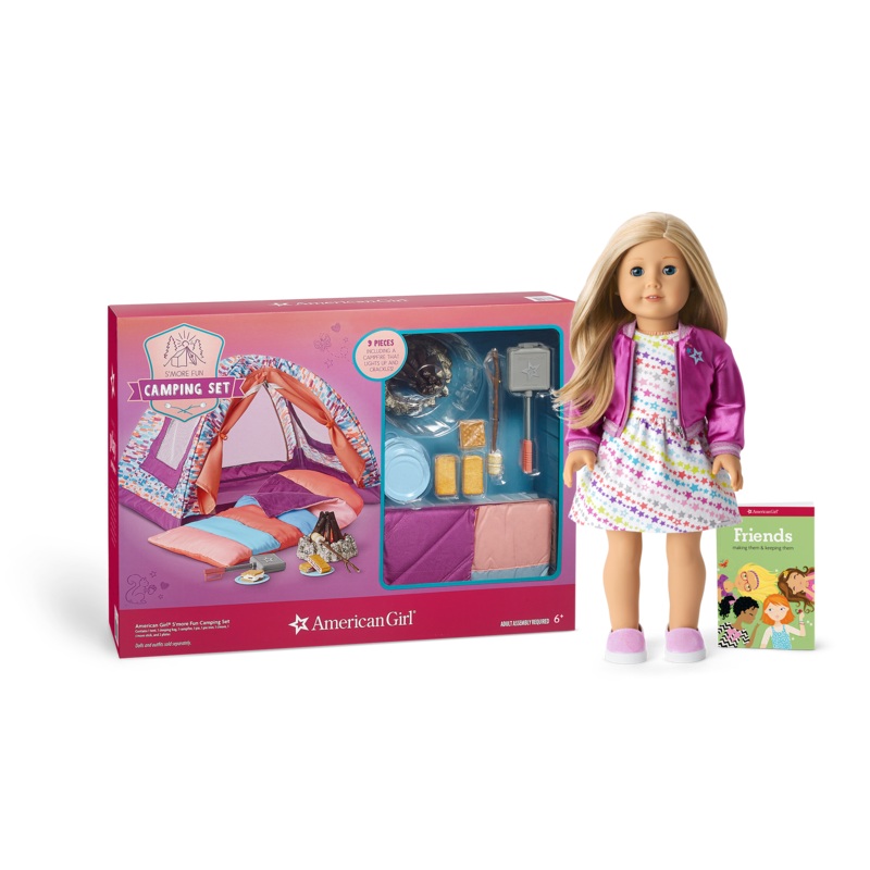 Truly Me 18-inch Doll #27 & Smore Fun Camping Set