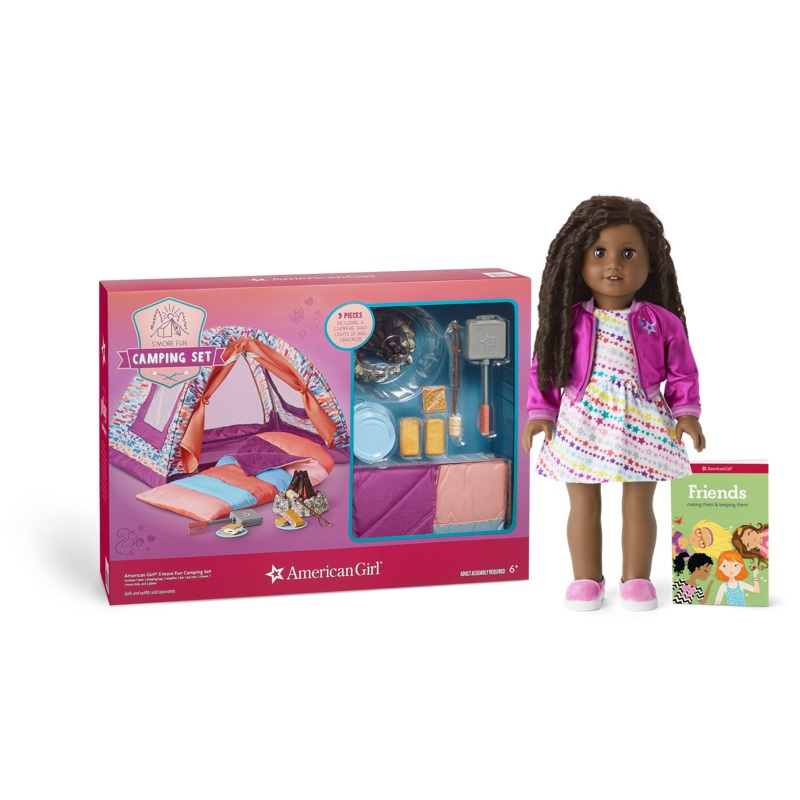 Truly Me 18-inch Doll #67 & Smore Fun Camping Set