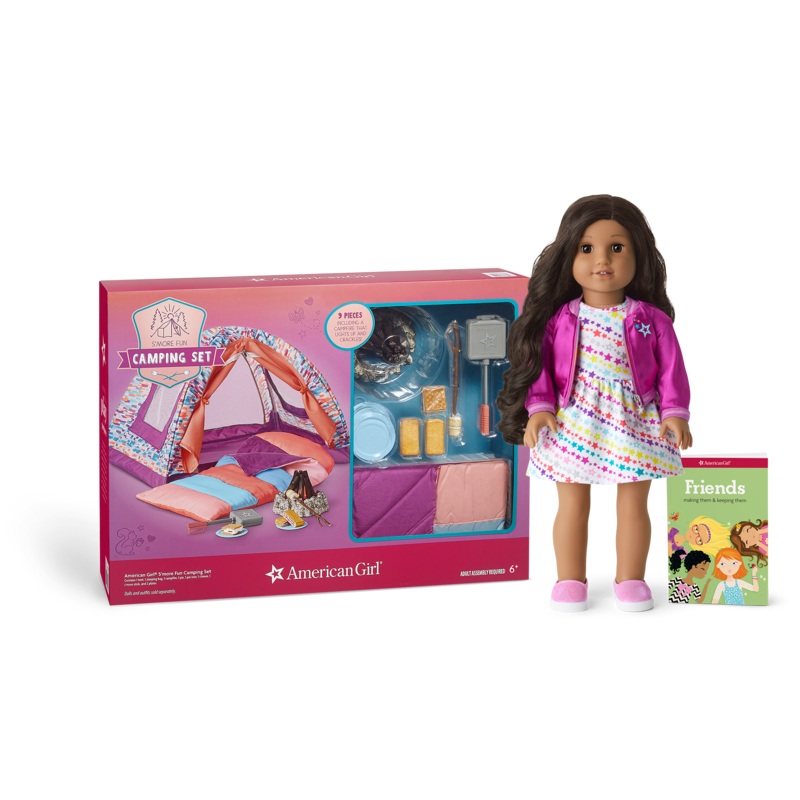 Truly Me 18-inch Doll #82 & Smore Fun Camping Set