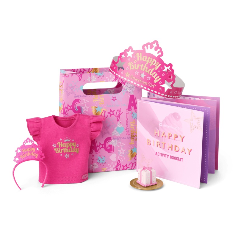 American Girl Happy Birthday Goody Bag Bundle (4 Pack)