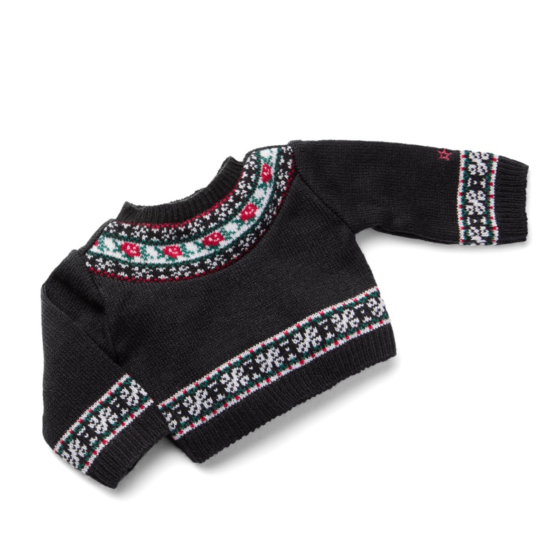 American Girl x Janie and Jack Rose Fair Isle Sweater for 18-inch Dolls