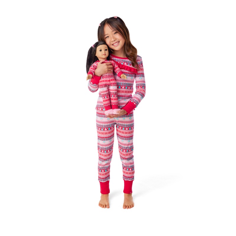 Berry Merry PJs for Girls & 18-inch Dolls