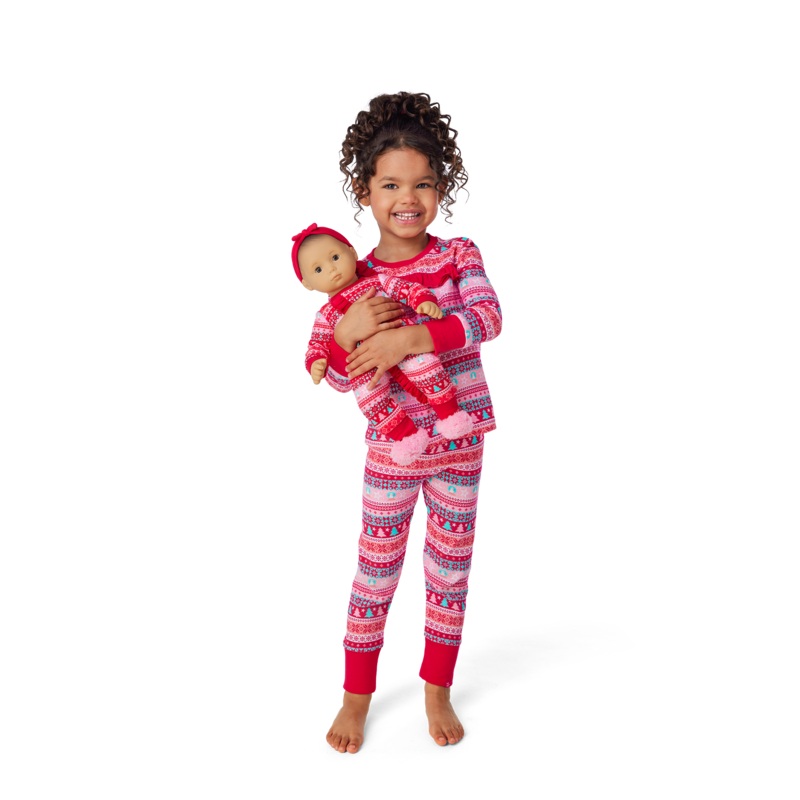 Berry Merry PJs for Little Girls & Bitty Baby Dolls