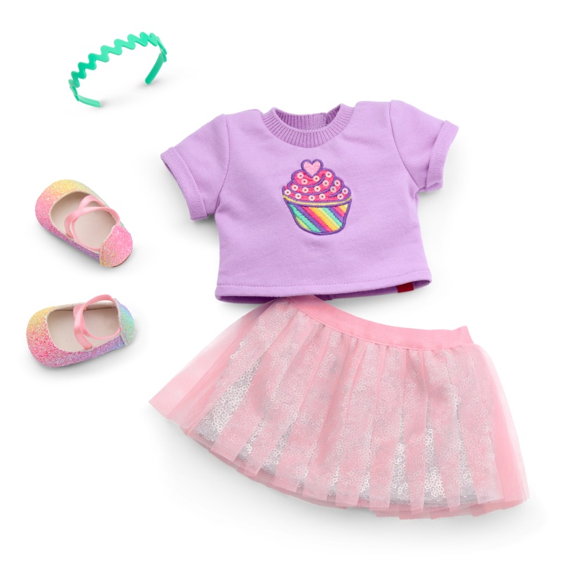 Summers Bake Sale Outfit for 18-inch Dolls (Girl of the Year 2025)