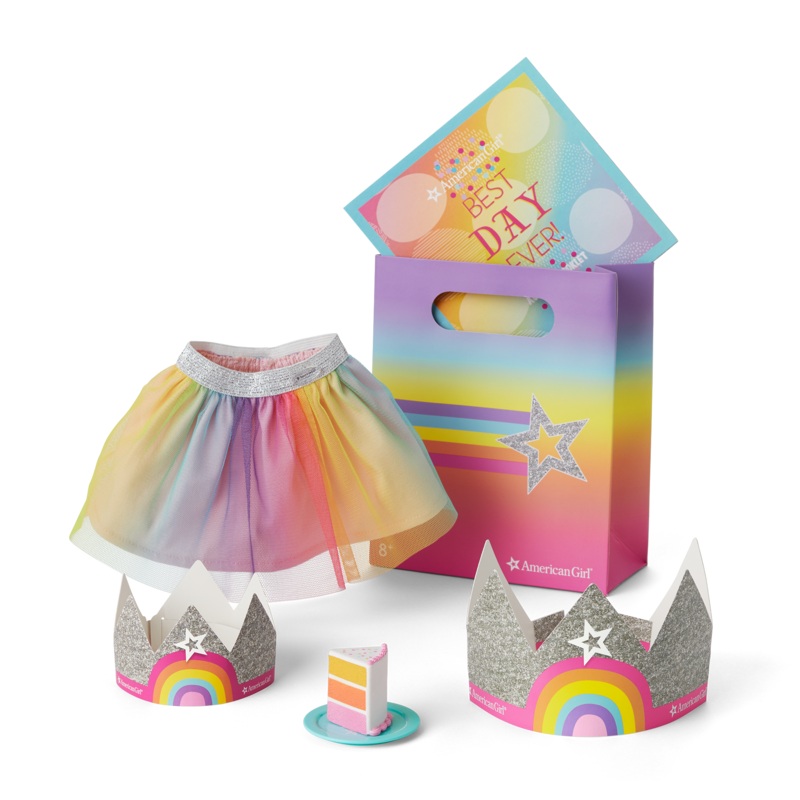 American Girl Rainbow Goody Bag Bundle (4 Pack)