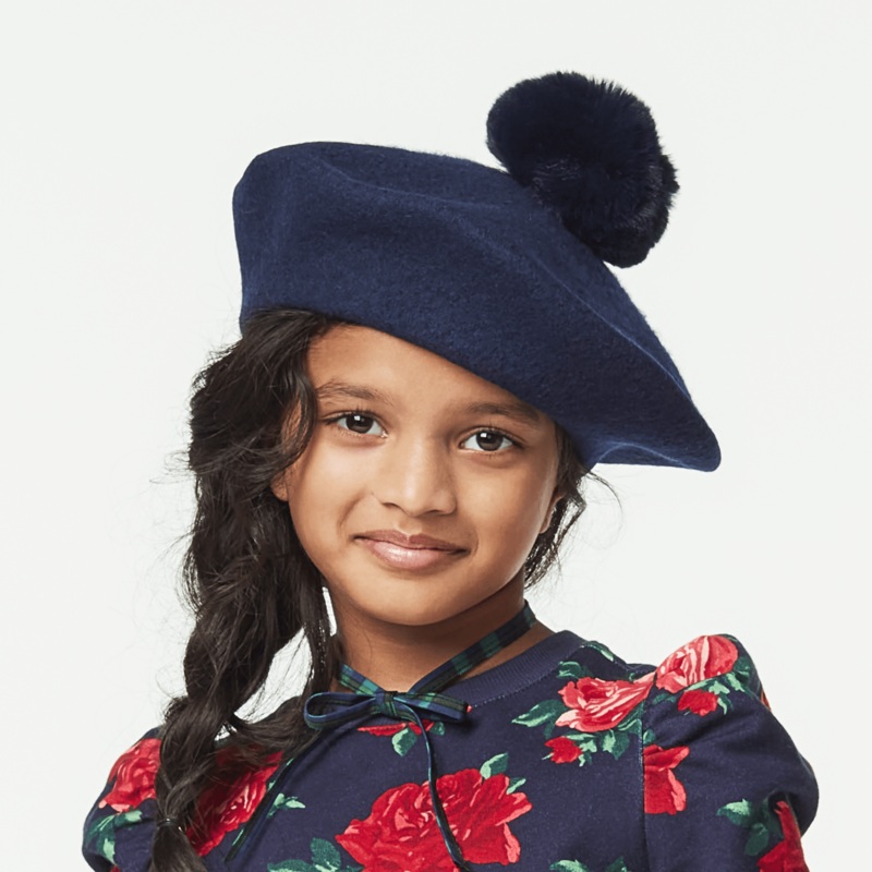 American Girl x Janie and Jack Wintry Wool Beret for Girls