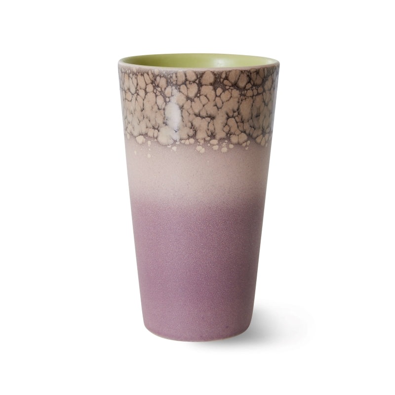 Latte Macchiato Becher 70s Ceramics – HK Living