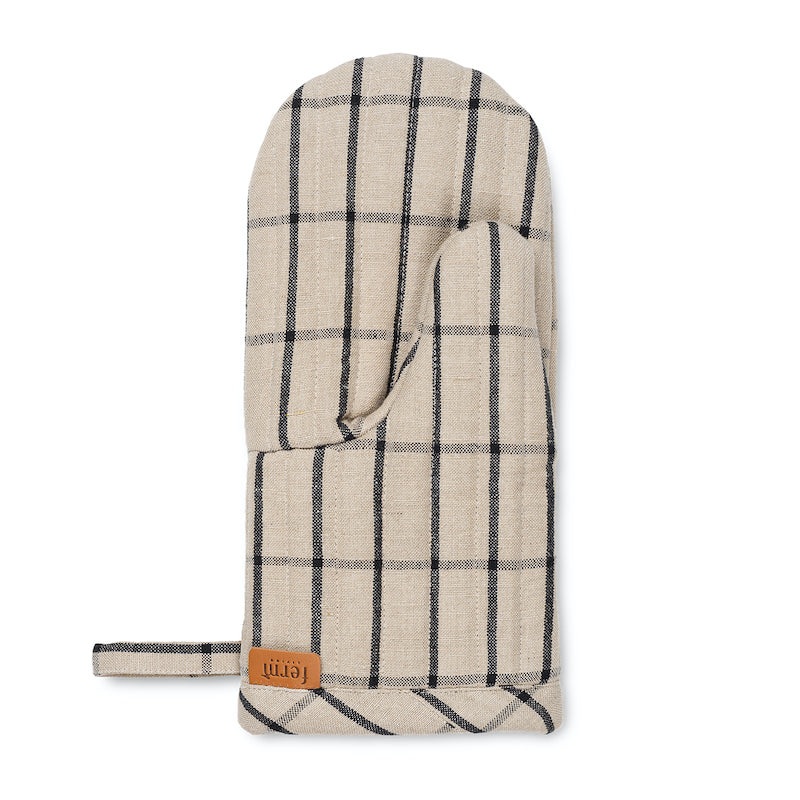 Backhandschuh Hale, Sand/Schwarz – ferm Living