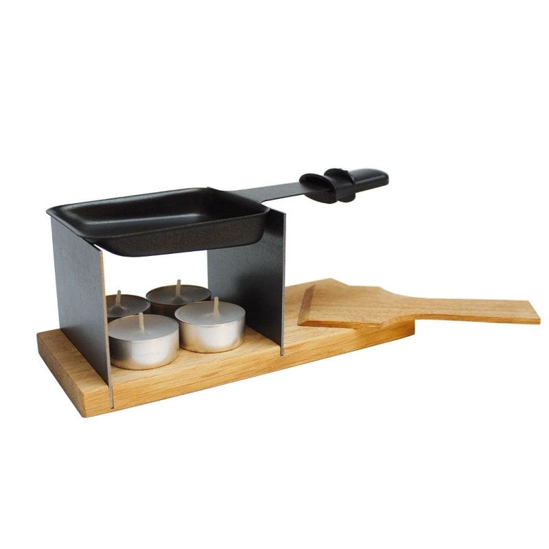 My Raclette – Mini-Raclette aus Eiche und Schwarzstahl – Raumgestalt