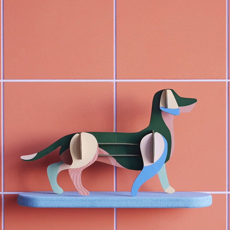 Mister Oscar, Haustier-Puzzle zum Zusammenstecken – Studio Roof