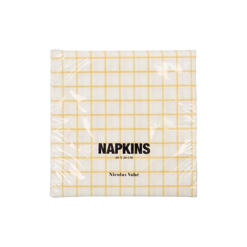 Papierservietten Check – Nicolas Vah