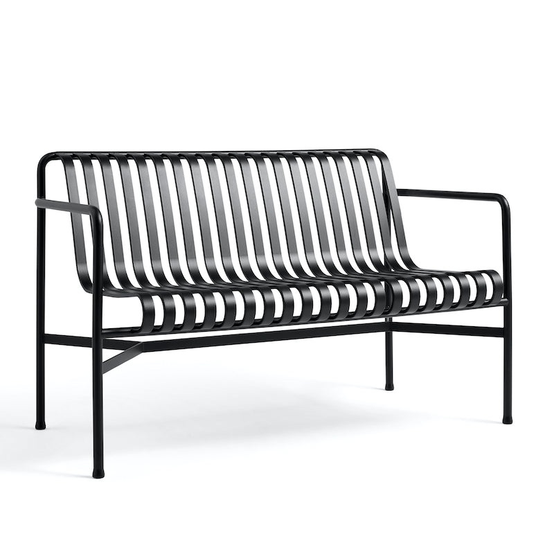 Sitzbank mit Armlehne Palissade Outdoormbel – HAY