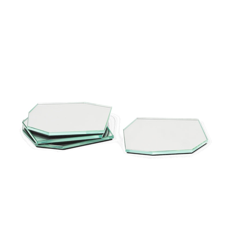 Untersetzer aus Glas Shard, 4er Set – ferm LIVING