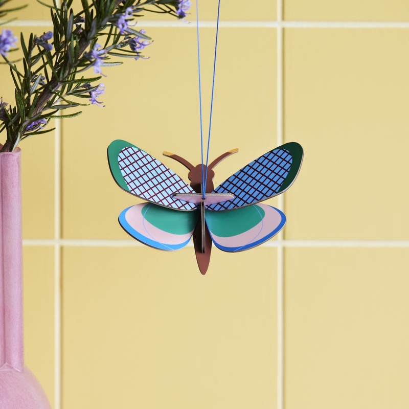 Ornament Grid Butterfly – Studio Roof