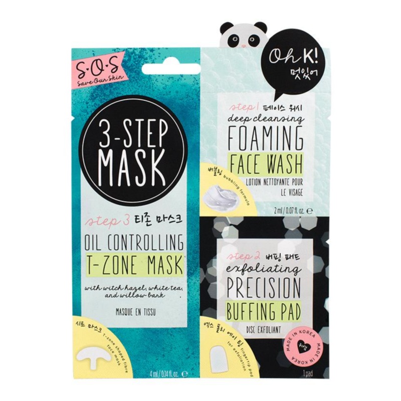 Oh K! SOS 3-Step T-Zone Mask 6ml