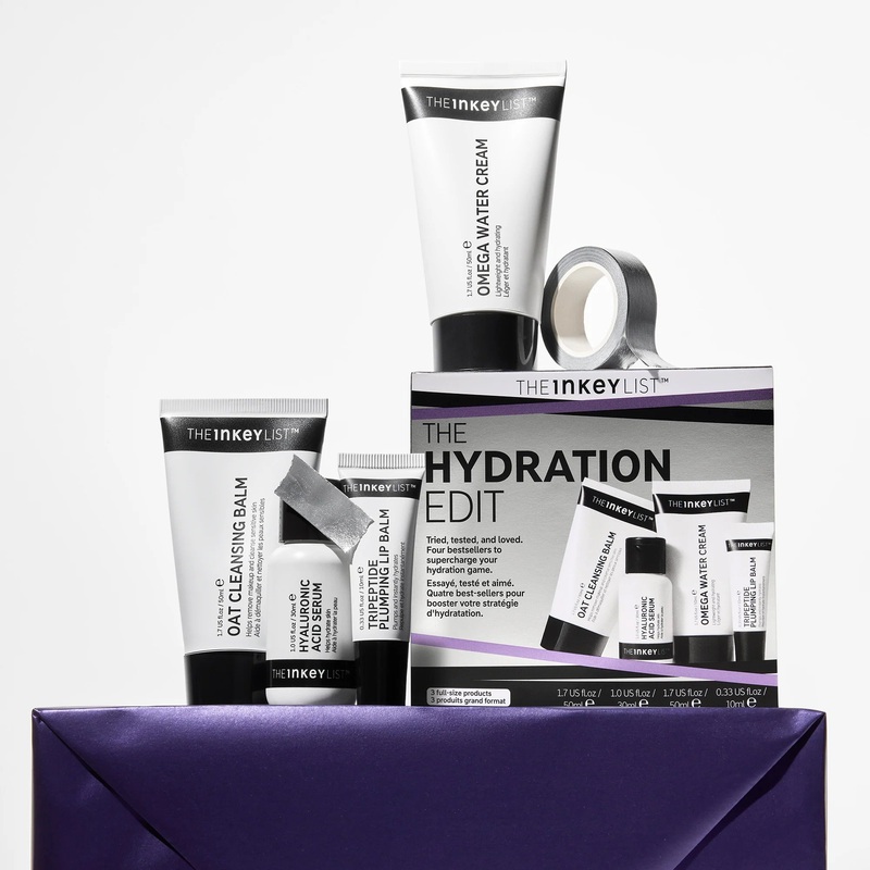 The Inkey List The Hydration Edit Routine 140ml (worth 37.50)