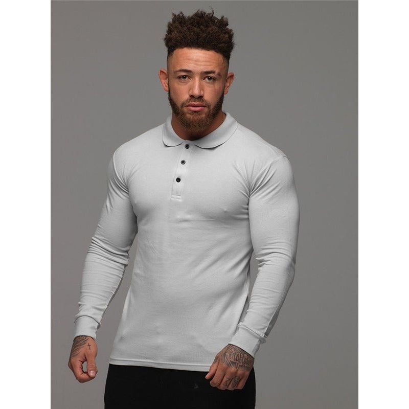 Men’s Tight Cotton Polo Shirt