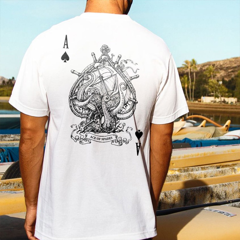 Ace Of Spades Printed Men’s T-shirt
