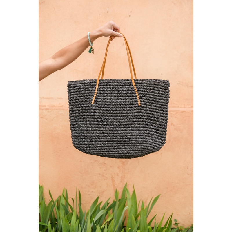 Beach Bag In Black