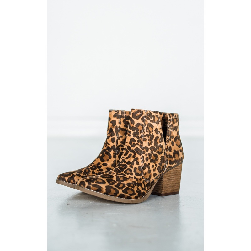 Tarim Bootie in Leopard