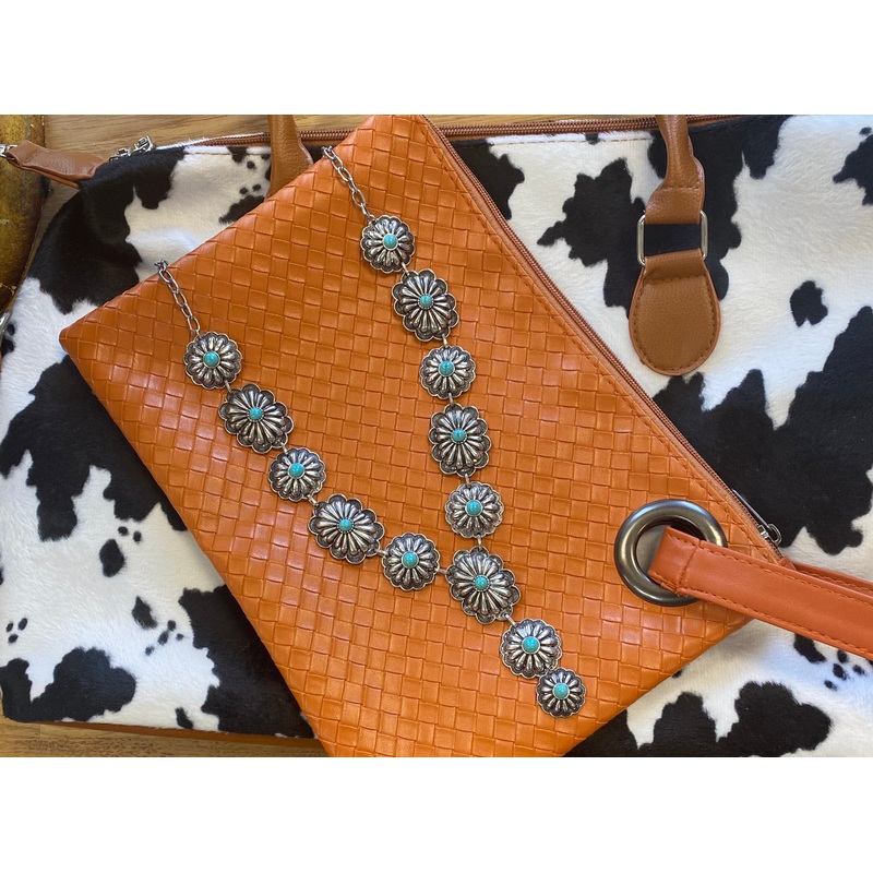 Concho Y Necklace