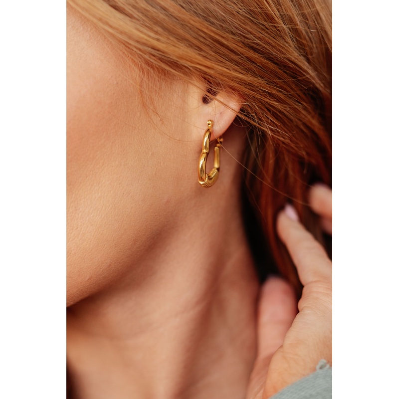 Bad Romance Gold Plated Earrings