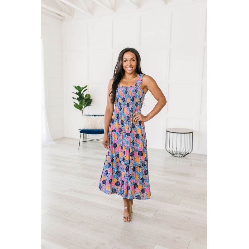 Along The Way Floral Maxi