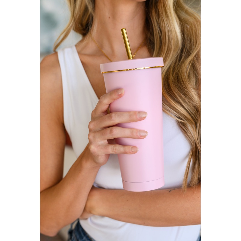 Total Eclipse Tumbler In Baby Pink