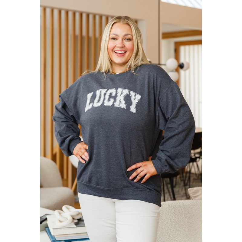 Your Lucky Crew Neck Sweater